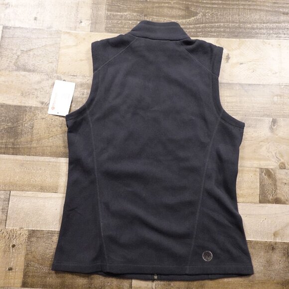 Marmot Rocklin Fleece Vest Women’s Medium Black Full Zip Outdoor - Picture 8 of 9